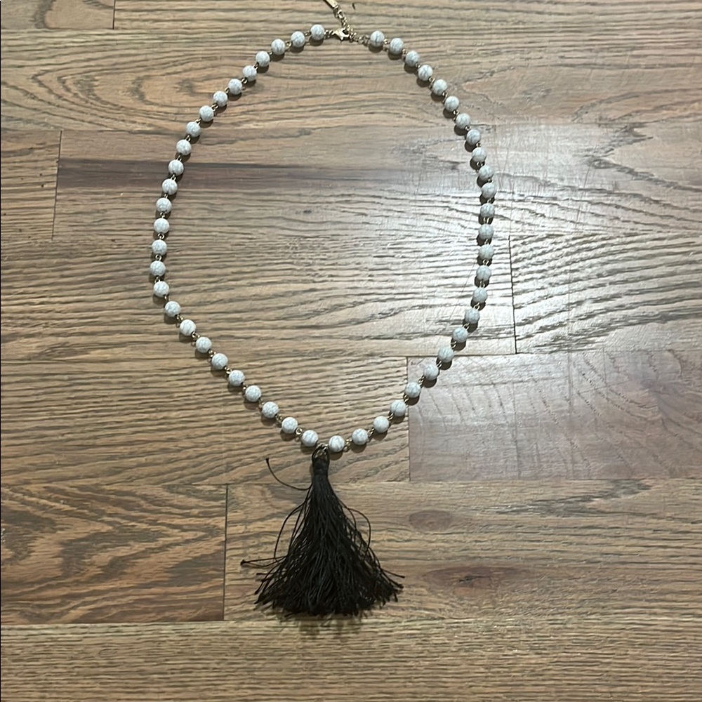 Baublebar tassel necklace GUC